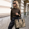 Stylová kabelka Reisenthel Daily Shopper Jacquard brown #2
