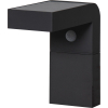 Solární nástěnné LED svítidlo výška 20 cm Star Trading Vici - černé #6