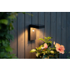 Solární nástěnné LED svítidlo výška 20 cm Star Trading Vici - černé #8