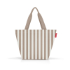 Nákupní taška přes rameno Reisenthel Shopper M Summerstripes coffee