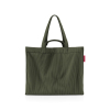 Taška přes rameno Reisenthel Softshopper Cord dark matcha