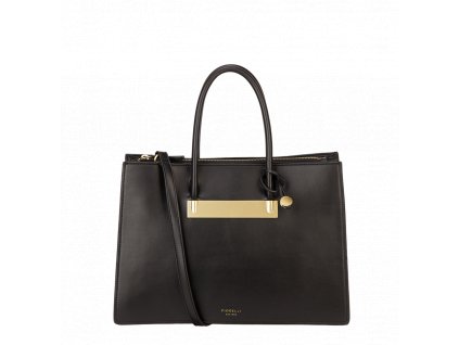Černá kabelka přes rameno Fiorelli - Gold Collection