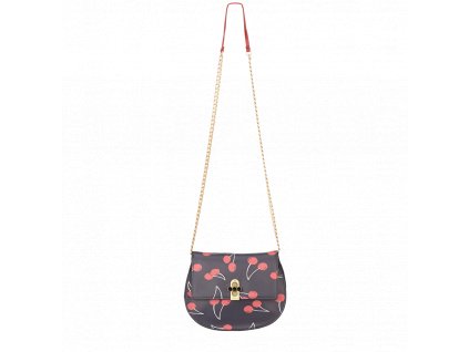 Černá kabelka crossbody s třešněmi FIORELLI - Huxley Collection