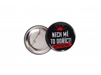 Připínací placka s motivem / KaP