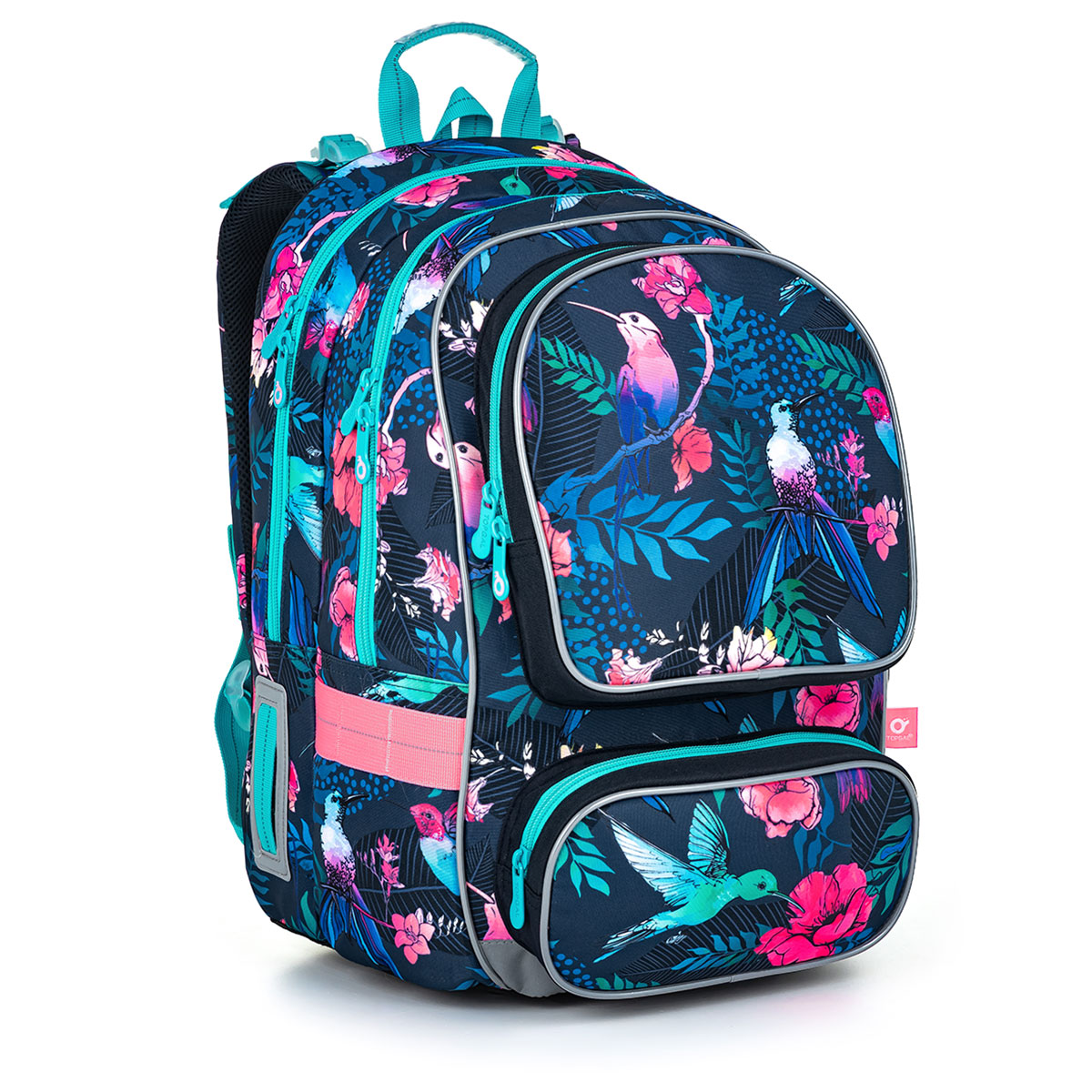 Objemný batoh s kolibříky Topgal ALLY 22007