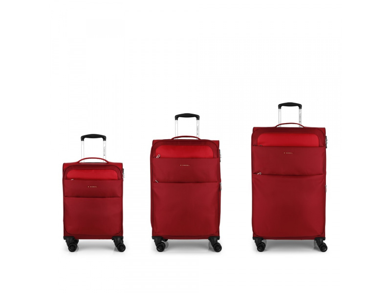 Cestovní sada kufrů Gabol Cloud red 79+69+55 cm