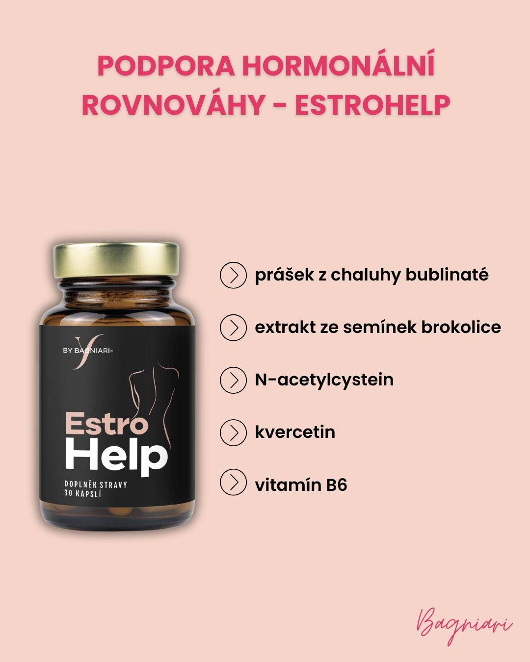 Podpora hormonálního zdraví - EstroHelp