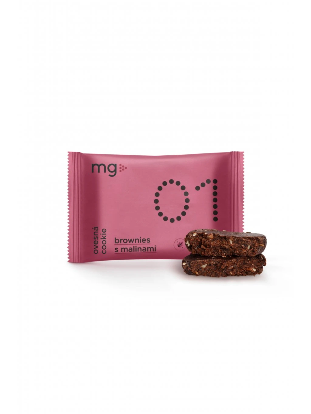 MG Nutrition MG Cookie 01 Brownies s malinami