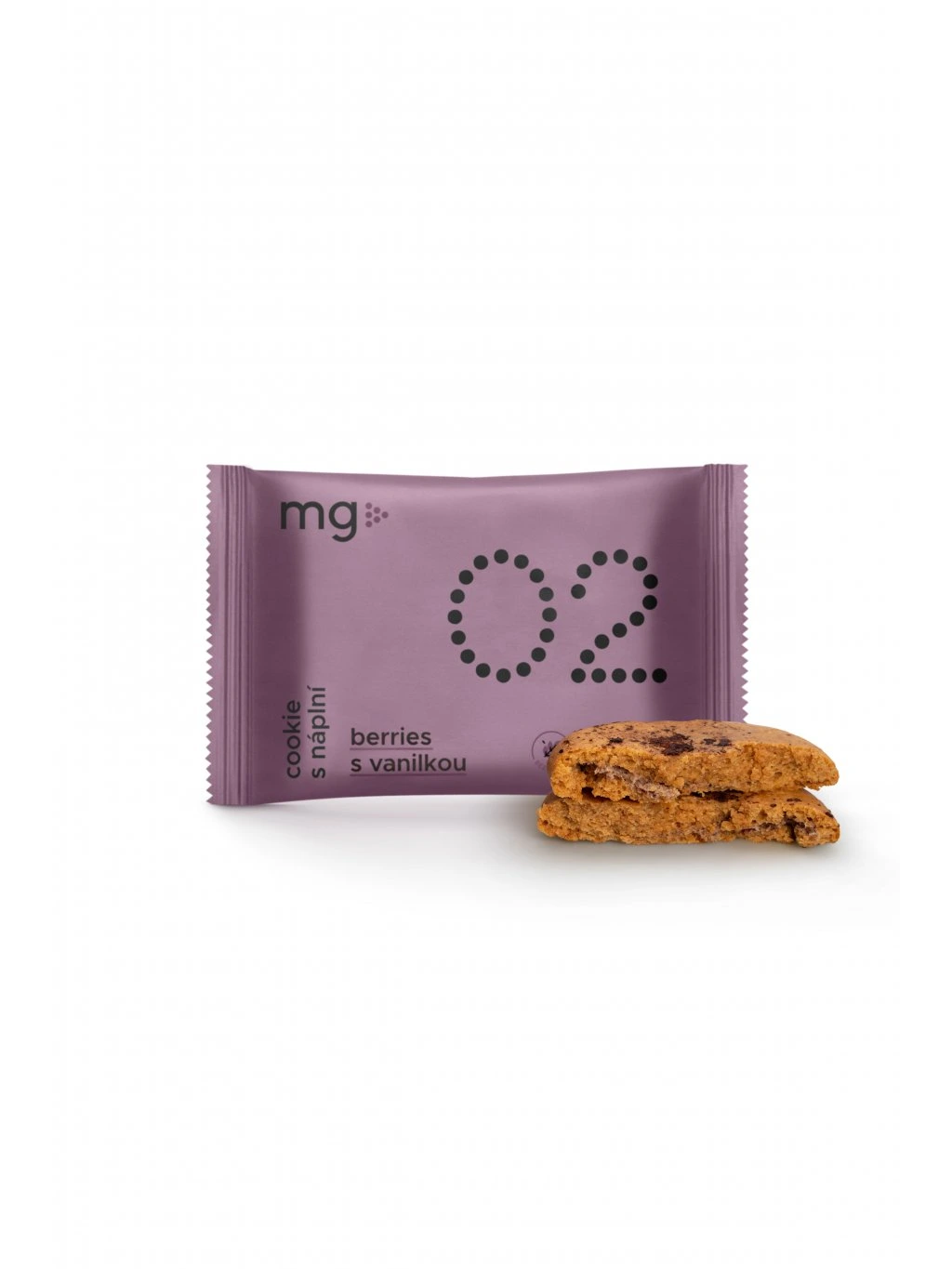 MG Nutrition MG Cookie 02 Berries s vanilkou