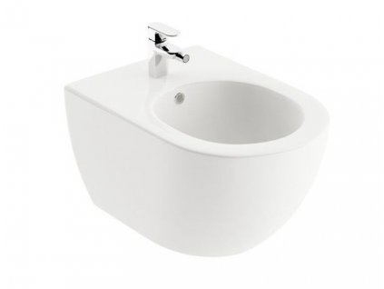 Závesný bidet Uni CHROME Ravak, biela