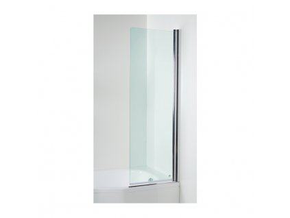 Vaňová zástena 150 cm TIGO Jika, sklo Transparent, Perla Glass