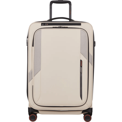 samsonite glazed spinner 67 24 exp sandstone