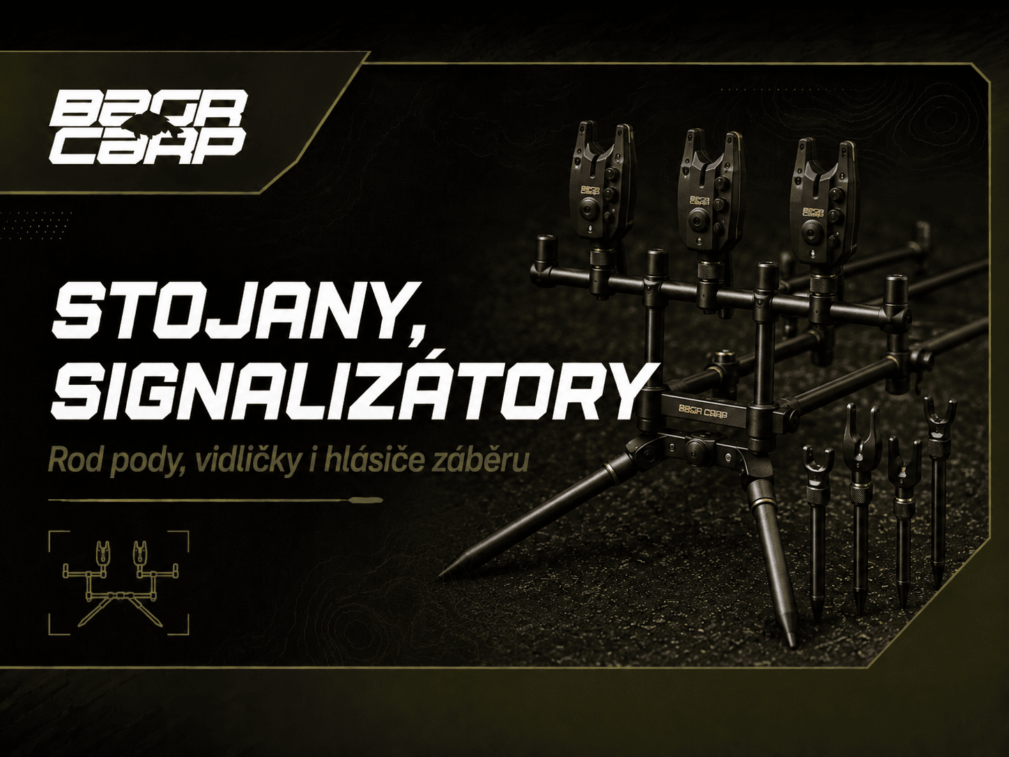 Stojany a signalizátory