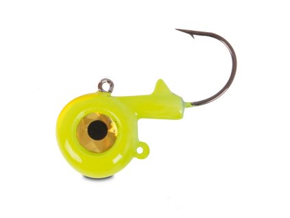 Iron Claw jigová hlava Big Eye vzor FY 25 g 3 ks