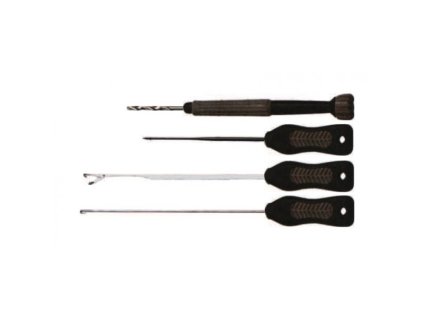 Mistrall sada jehel s vrtákem, černá