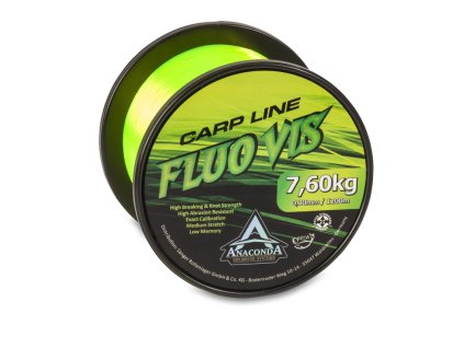 Anaconda vlasec Fluo Vis 0,36 mm 1200 m zelená