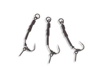 Anaconda háček Piercer Ronnie Rig Curve Shank Micro Barb Velikost 8, 3ks/bal