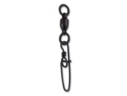 Aquantic obratlík s karabinou BB Double Insurance Swivel 4, 6 ks