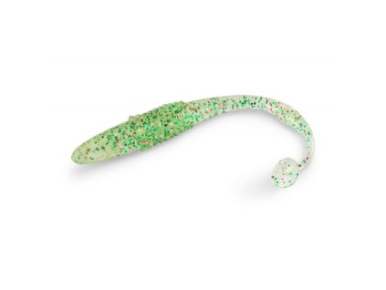 Iron Claw nástraha Eazy-Add Shads 12 cm Triple Greenish Motoroil UV