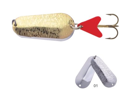 Mistrall třpytka plandavka SIGMA DOUBLE 30g, barva 01