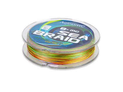 Aquantic šňůra osmipramenná MC Sea-Braid 0,21 mm 300 m multicolor