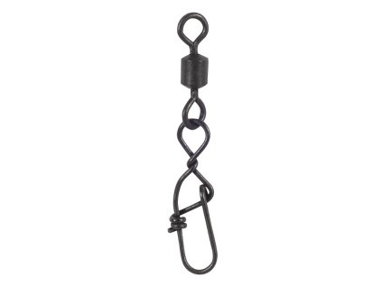 Saenger Karabinka s obratlíkem Scandi Pro Wirbel 8 23mm, 8ks/bal