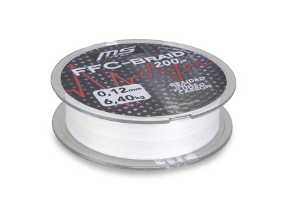 MS Range šňůra FFC-Braid 0,11 mm 200 m čirá