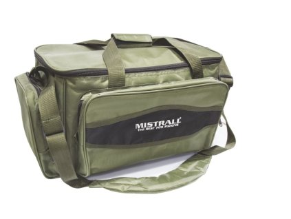 Mistrall rybářská taška s kapsami, 45x24x28 cm, zelená