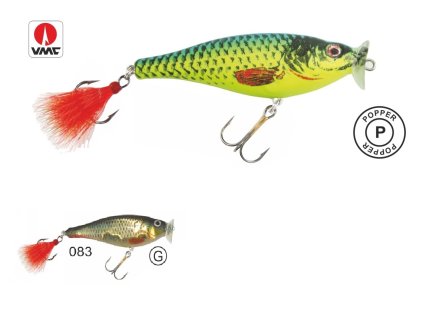 Mistrall wobler Pop Sufrace varianta 083, 6 cm