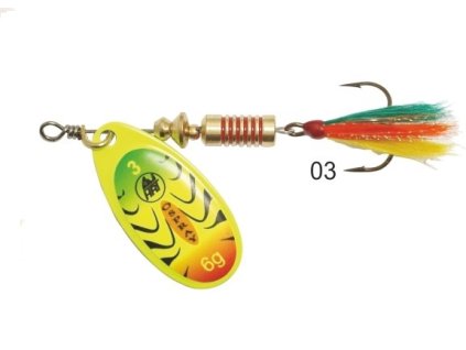 Mistrall rotační třpytka Ospray Fly vel. 4, 10 g, vzor: 03