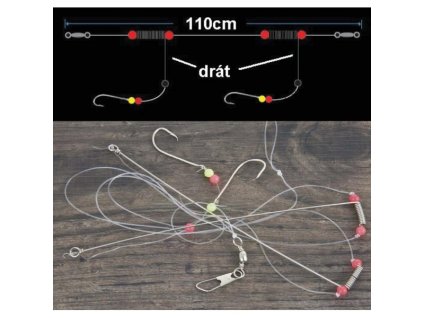 Aquantic návazcový systém pro lov platýzů Surfcasting I