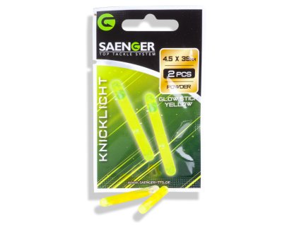 Saenger chemické světlo 4,5 x 39 mm žlutá 2 ks