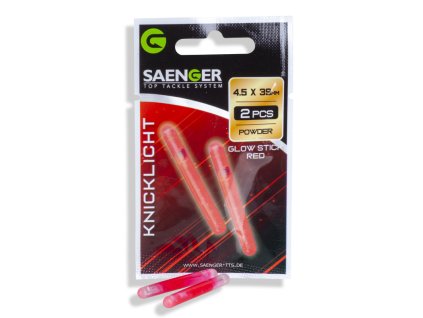 Saenger chemické světlo 4,5 x 39 mm červená 2 ks