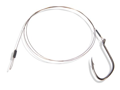 Saenger krimpované lanko s jednoháčkem vel. 1, 50 cm/9 kg