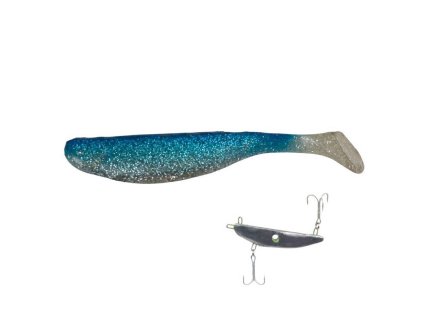 Aquantic nástraha Deep Diver 2 trojháčky 23 cm 400 g vzor BS