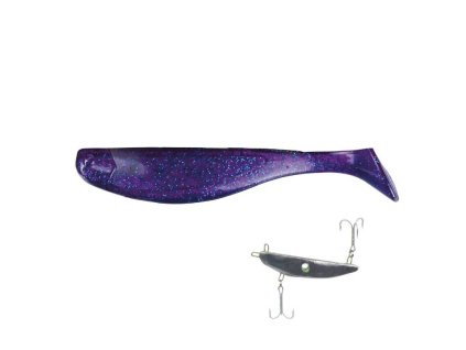Aquantic nástraha Deep Diver 2 trojháčky 20 cm 285 g vzor P