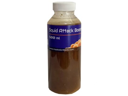 Mastodont Baits Booster Squid Attack 500ml
