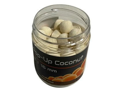 Mastodont Baits Fluo Pop-Up Boilies Coconut 16mm 200ml
