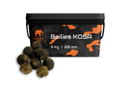 Mastodont Baits Boilies KOSA 3 kg 24 mm