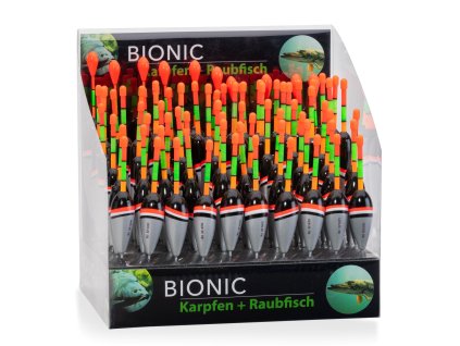 Saenger stojan se splávky kapr a dravci, 80 ks