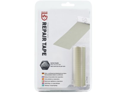 Záplatová páska šedá ripstop