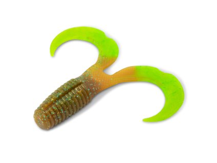 Iron Claw nástraha Curly One 12 cm, vzor MOC, 10 ks