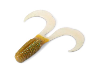Iron Claw nástraha Curly One 12 cm, vzor MOP, 10 ks
