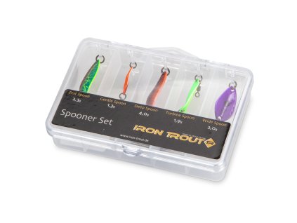 Iron Trout sada plandavek v krabičce Spooner Kit