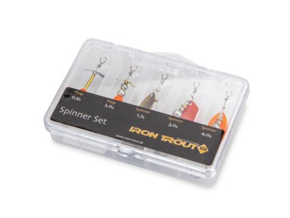 Iron Trout sada rotaček v krabičce Spinner Kit