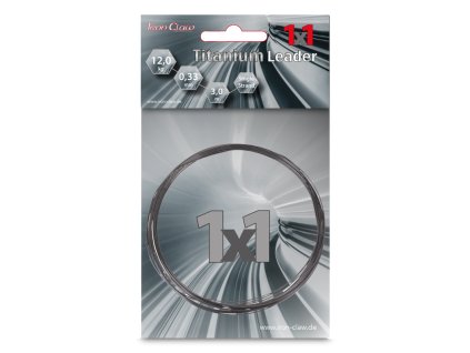 Iron Claw titanové lanko 1x1, 15 kg