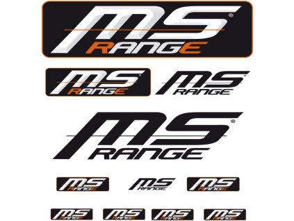 MS Range samolepky