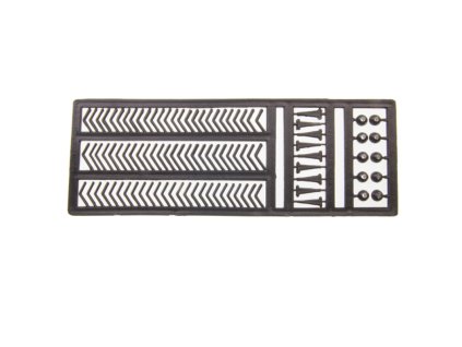 Mistrall zarážky černé 3 druhy