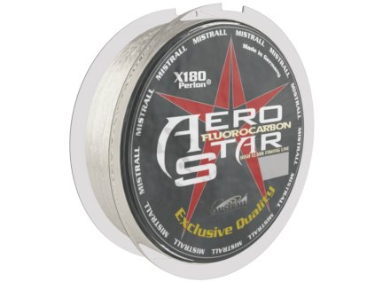 Mistrall vlasec potažený fluorocarbonem Aero star 0,12mm 150m