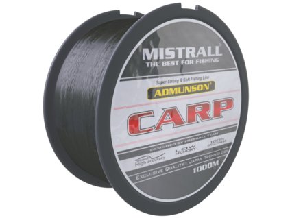 Mistrall vlasec Admunson carp 0,35mm 1000m černý